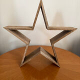 Old wooden star