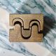 Vintage bronze mobile sculpture by Jacqueline Badord
