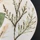 Dessous de plat décor feuilles