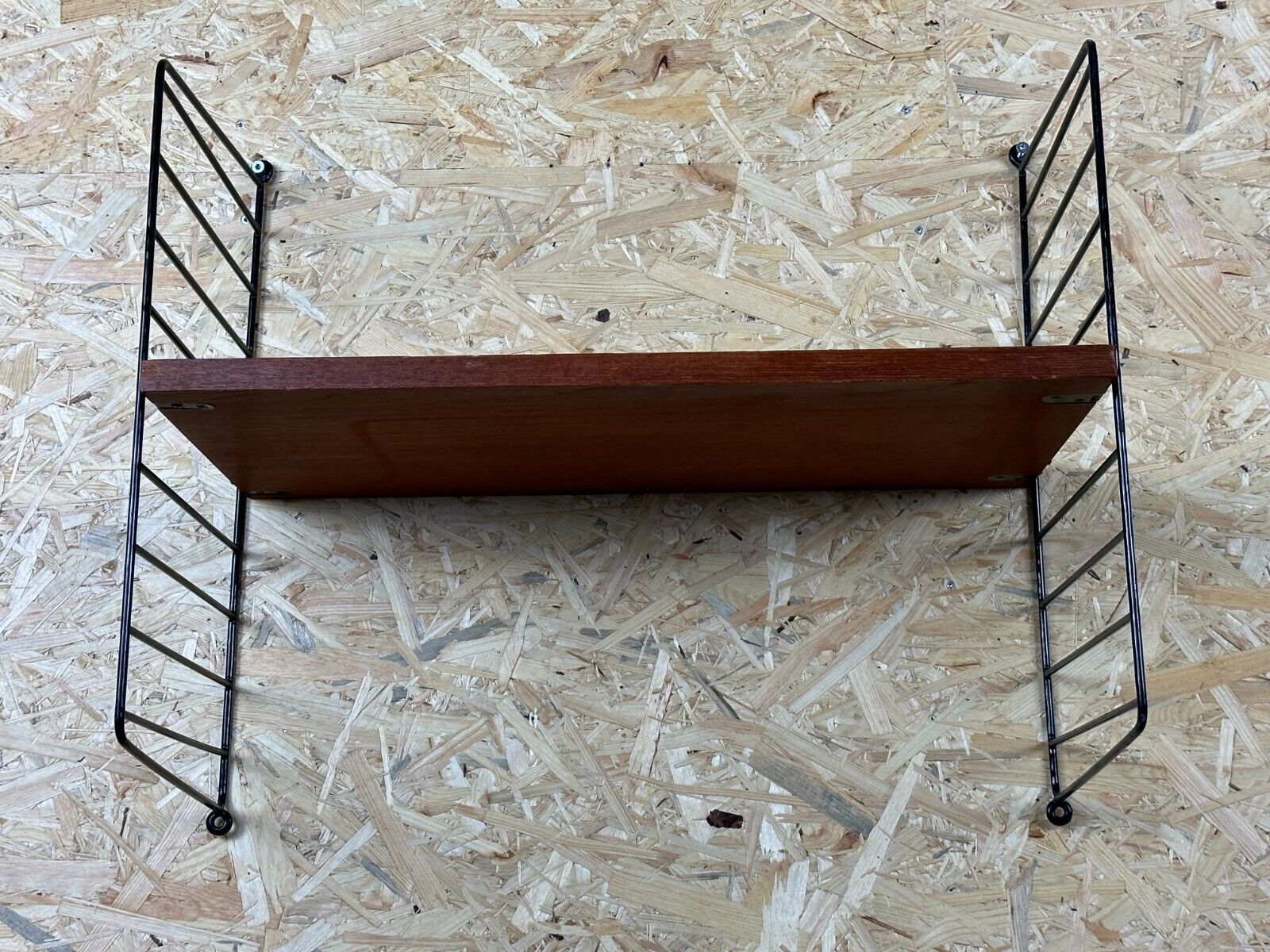 60s 70s teak string shelf module by Kajsa & Nils "Nisse" Strinning Sweden