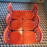 Lot 6 bistro chairs