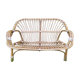 Rattan bench years 50/60