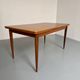 Table à manger extensible en teck design scandinave des années 1960