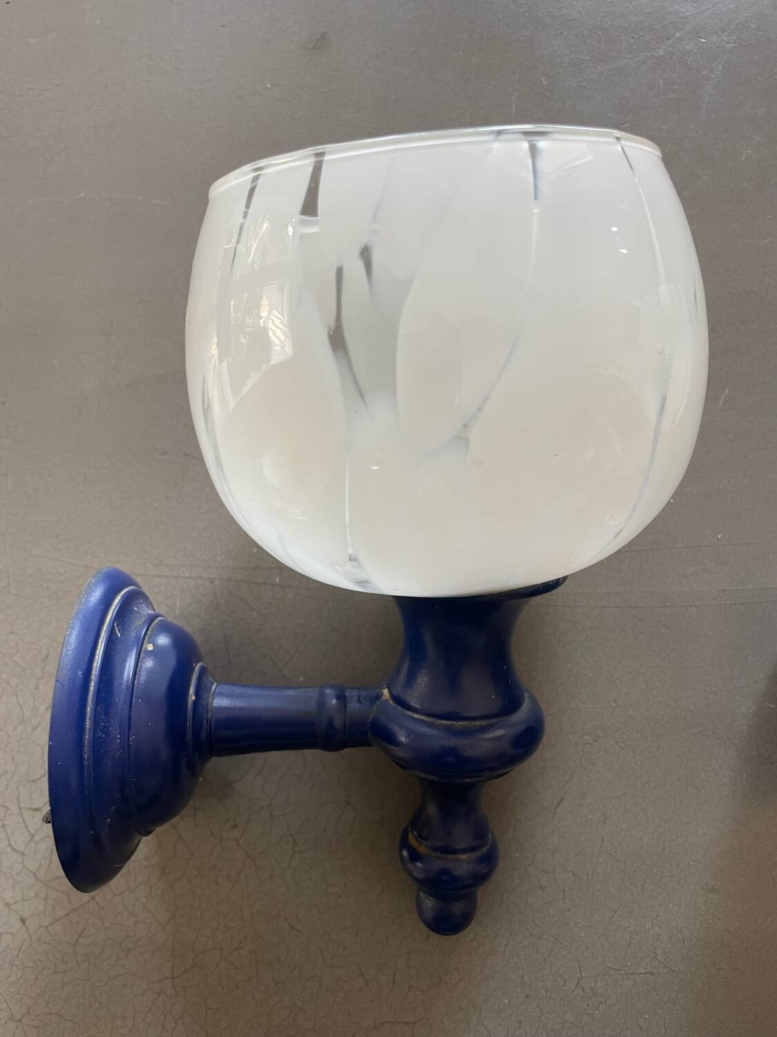 Pair of vintage 70s wall lights