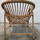 Pair of armchairs adult rattan basket