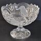 Vintage crystal fruit or candy bowl