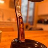 Jumbo “Bolide” Bakelite and copper lamp