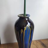 Handmade blue vase