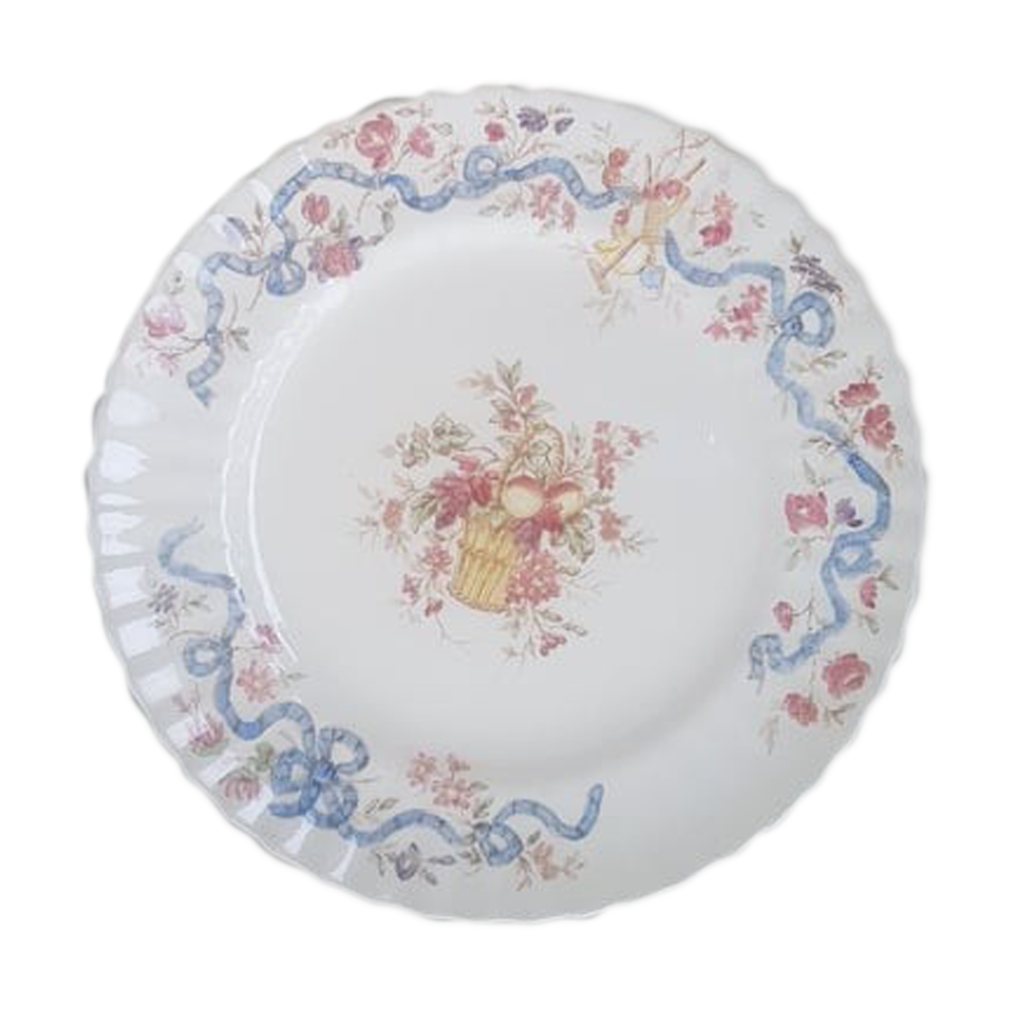 Plate in iron earth longchamps model ribbons