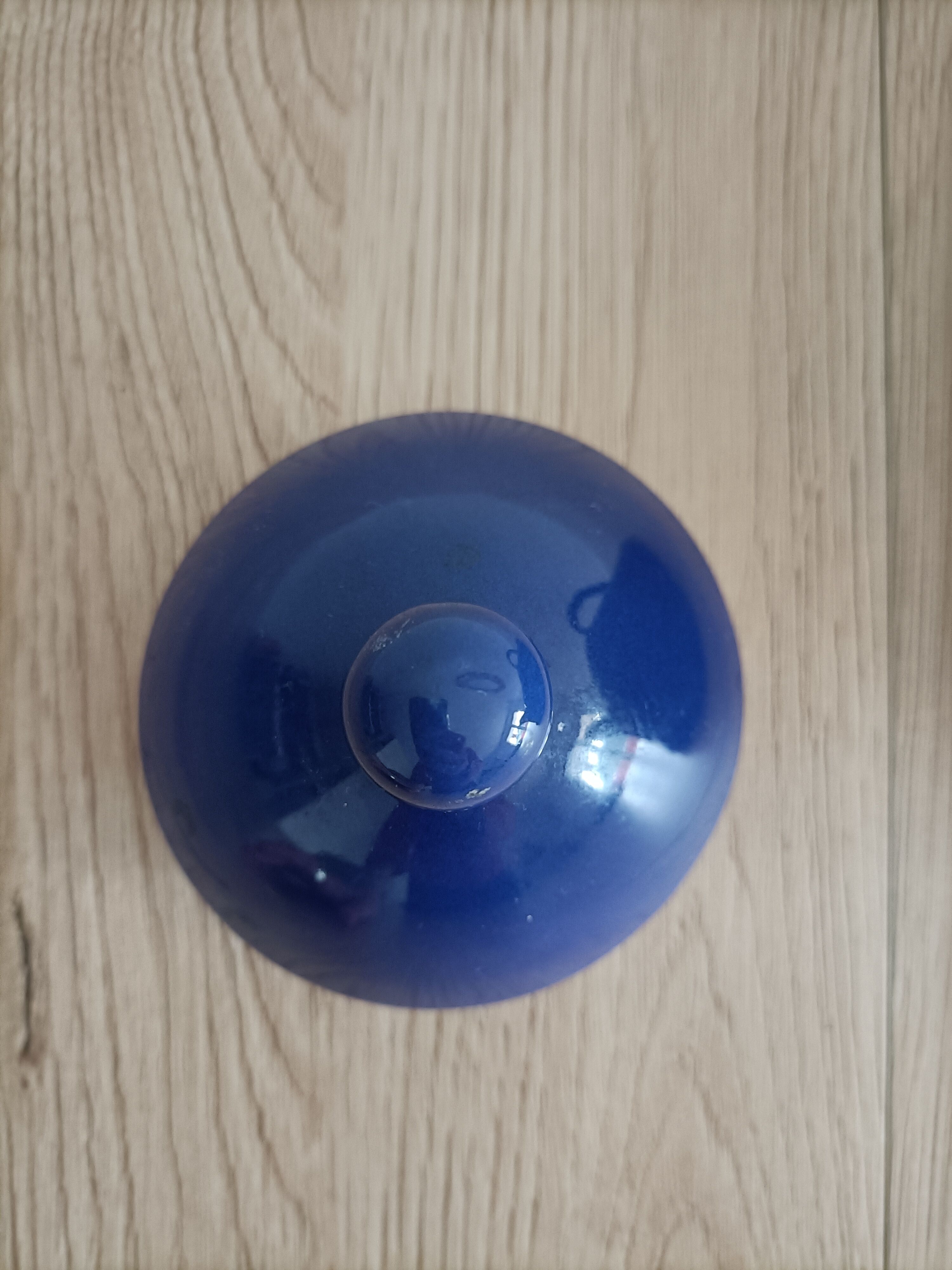 Contemporary blue teapot France
