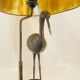 Heron lamp in brass – Maison Le Dauphin, circa 1970