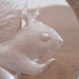 Crystal Squirrel figurine by Mats Jonasson.