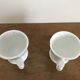 Pair of Napoleon III firebrand cups
