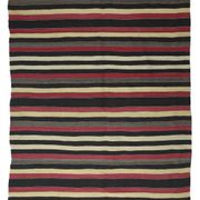 Grand Kilim Oushak Vintage Striped Red and Beige 328 x 190 cm