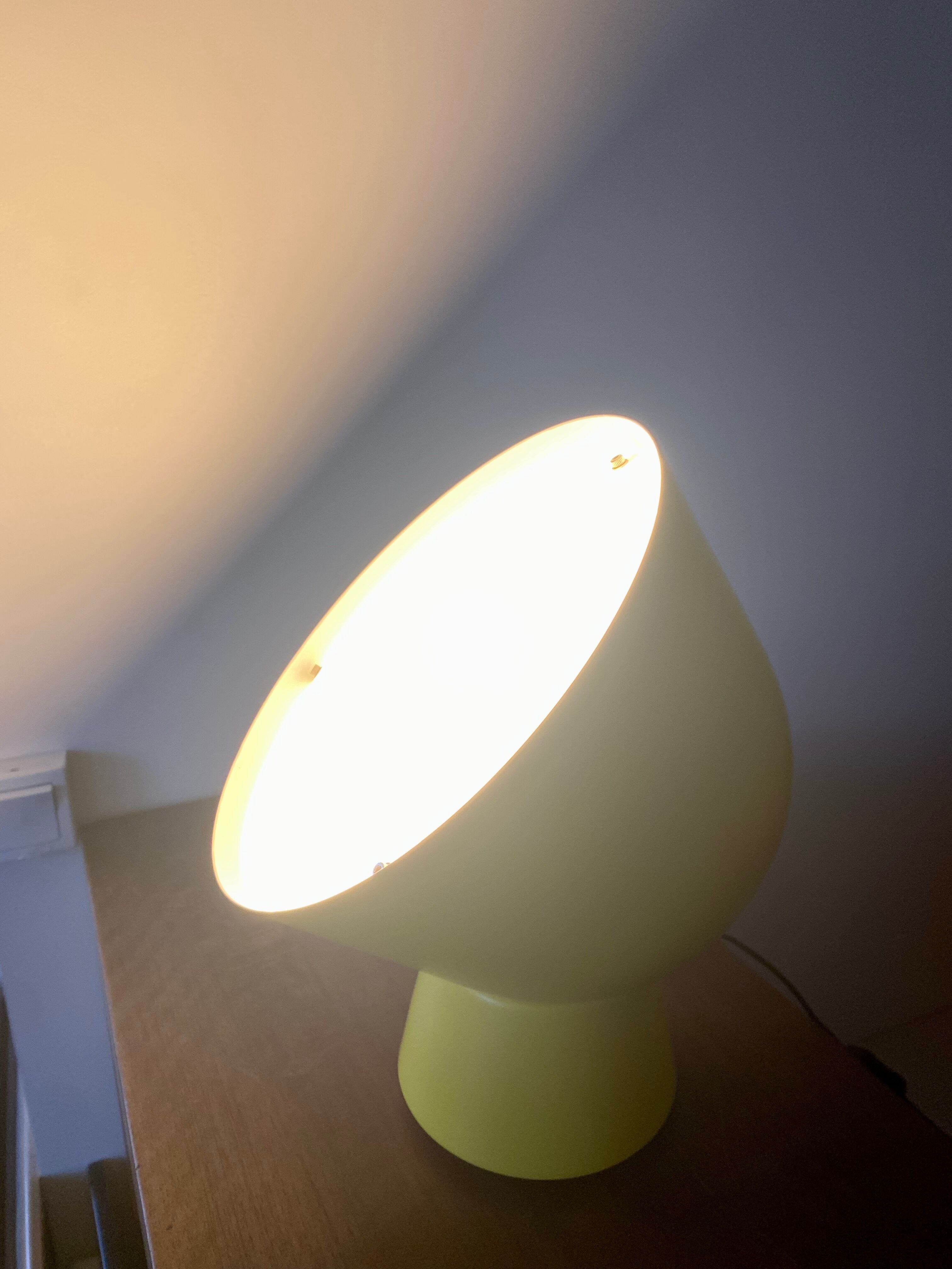 Lamp yellow design Ola Wihlborg