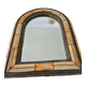 Ancient oriental brass mirror – arch shape