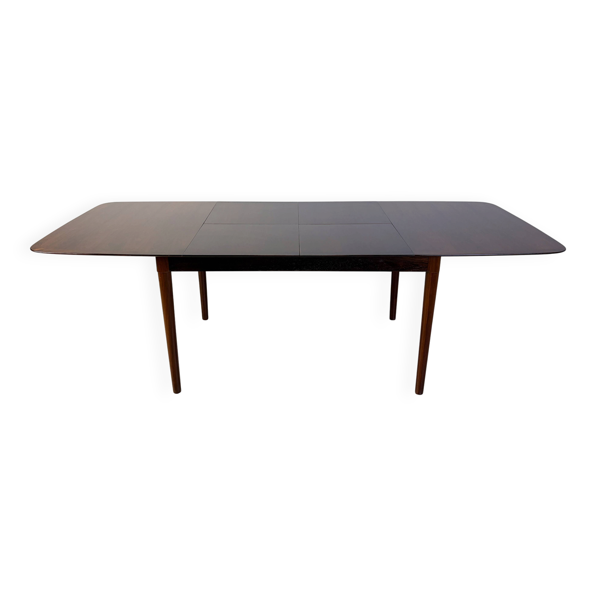 Midcentury Danish extendable dining table in teak, 1960s