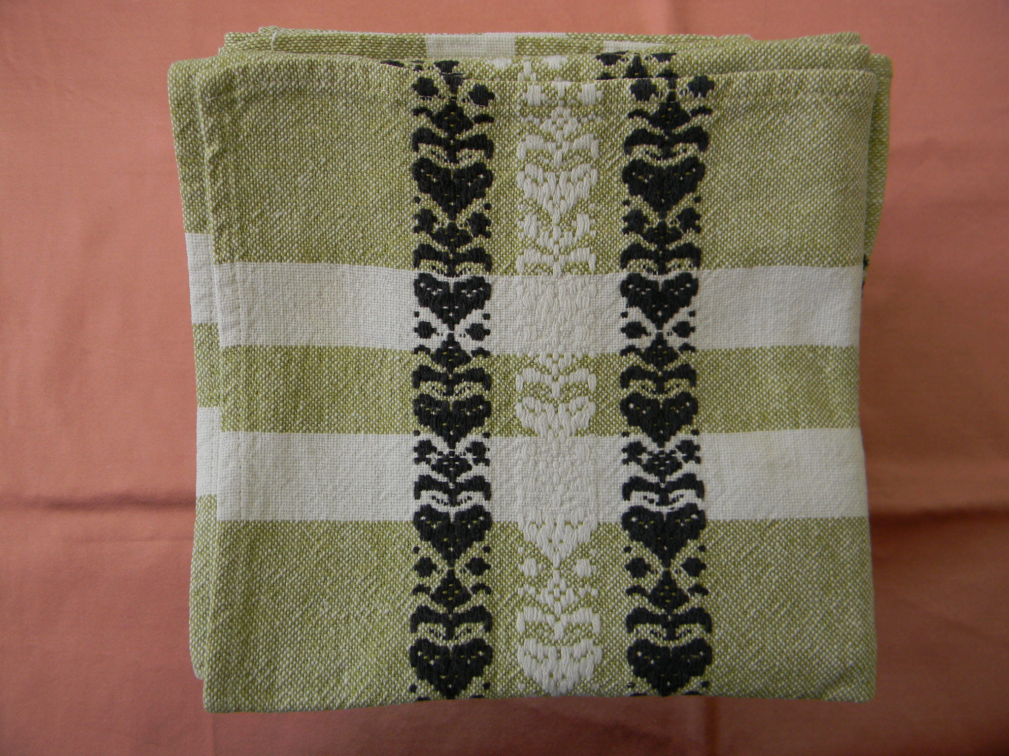 Lot of 10 Basque linen napkins