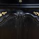 Sideboard of Blackened Oak Paneling, Regency style – Late 19th century