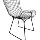 Harry Bertoia Chair 420 "wire" Knoll International in black