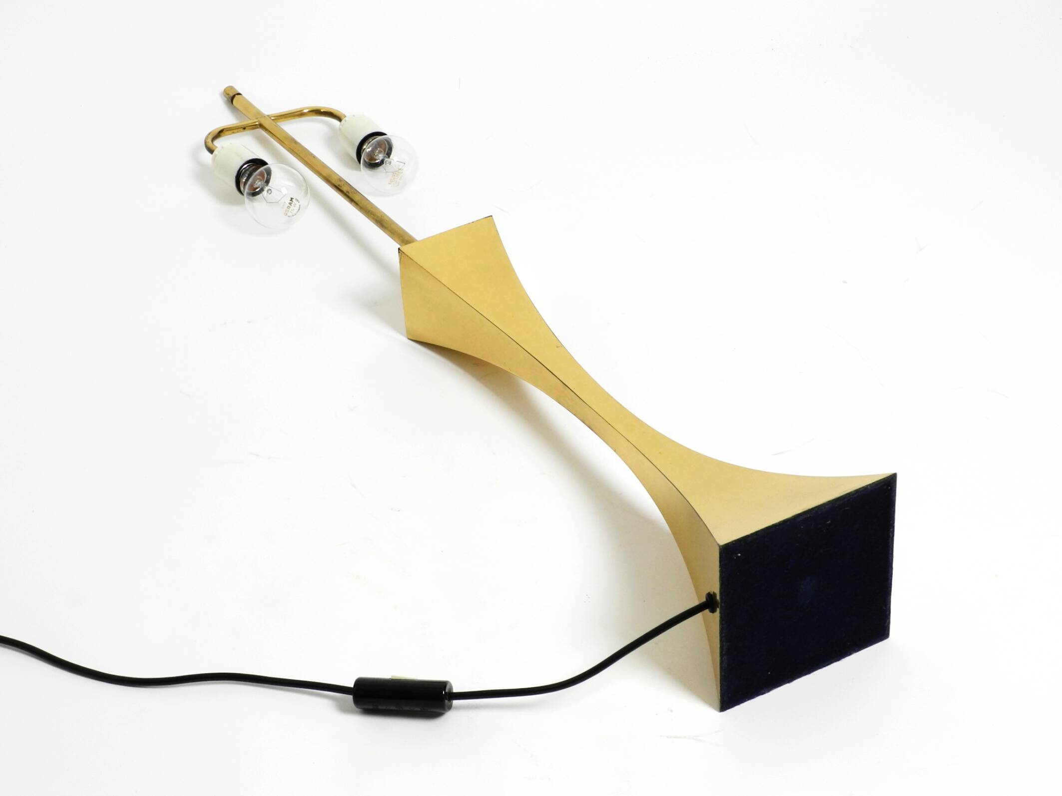 70s brass table lamp by Tonello and Montagna Grillo for High Society Italy