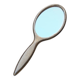 Set of 11 hand mirrors for Pauline pro