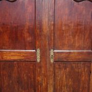Louis Philippe wardrobe in solid walnut