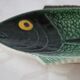 Plat poisson décoratif en céramique