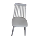 Chaise bois blanc 1950