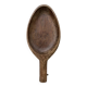 Ethnic handmade wabi sabi wooden spoon dish