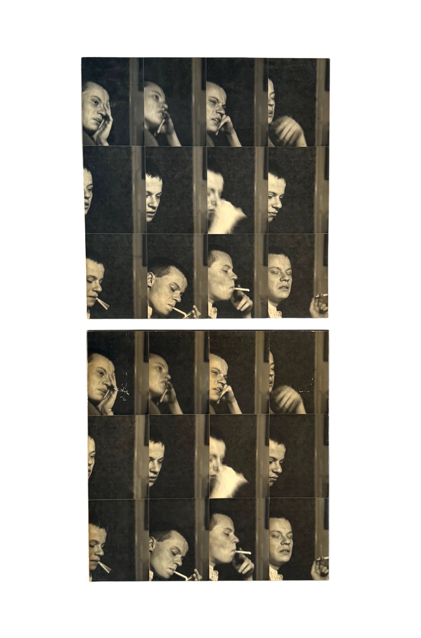 Gerry Hunt (1927 - 2023), 'William' set of  2 photo on wood, UK 1979