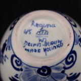 Vase earthenware of Delft, Holland