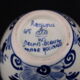 Vase earthenware of Delft, Holland