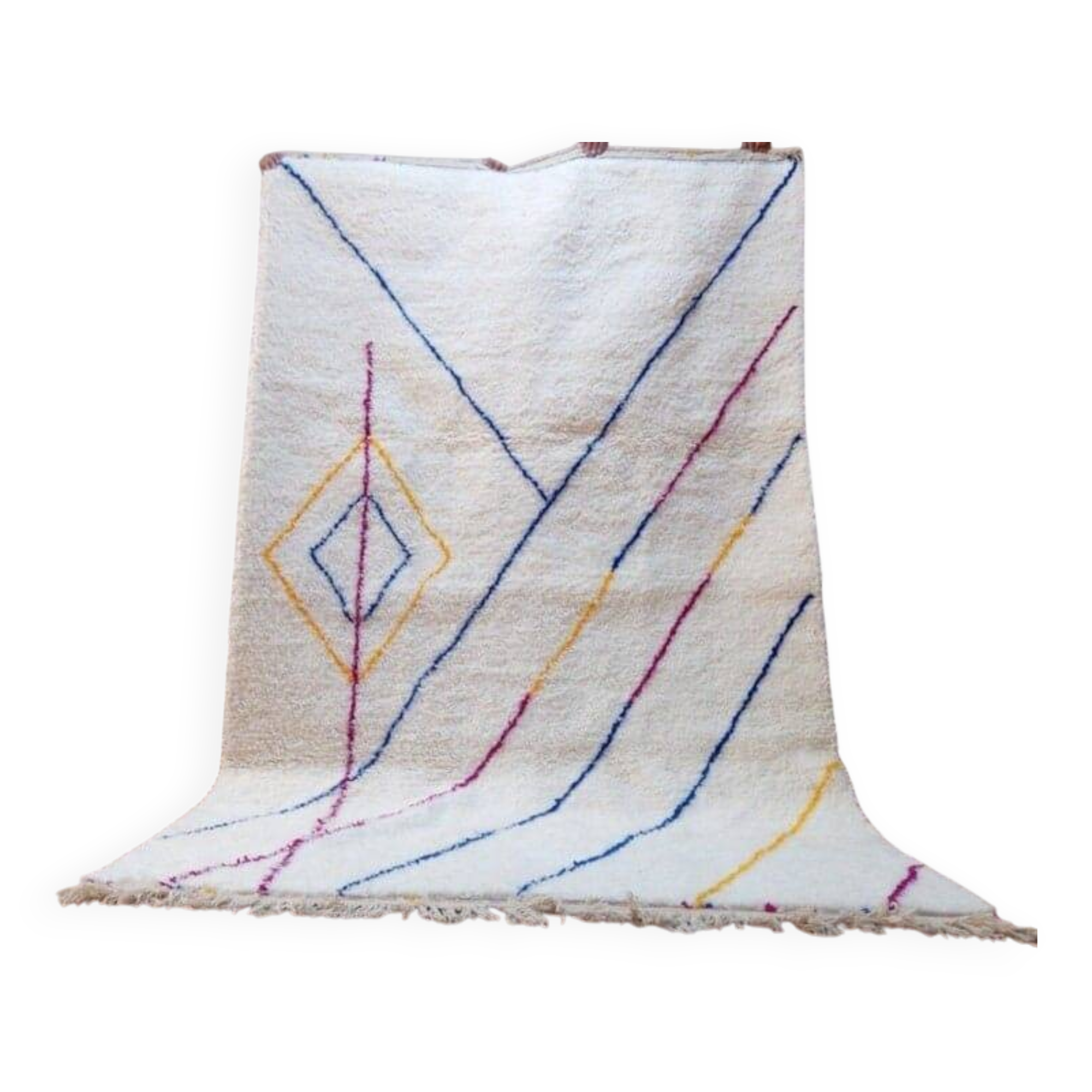 Traditional Beni Ouraine Berber rug, size 150 x 250 cm