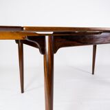 Dining table in rosewood with extensions from the 1960s