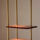 Illuminated Room Divider - Rosewood & Brass