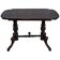 19th Century European Eclectic Walnut Living Room Table in Black, 1890s
