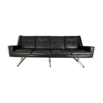 Shaker leather sofa
