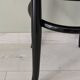 Stool in the style of Thonet made of solid wood.