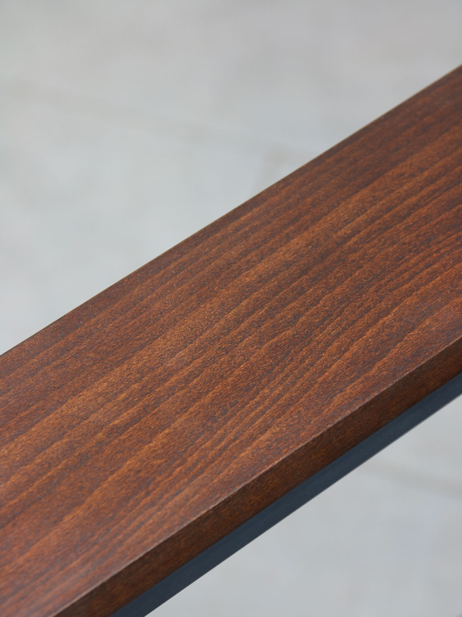 Fauteuil lounge vintage noir Bauhaus, années 70