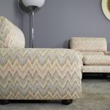 Missoni armchairs, 1970s, set of 3