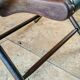 Chaise pliante de campagne vintage