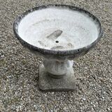 Vintage 80'S cement planter basin