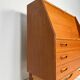 1960s Vintage Danish Teak Secretary by Dyrlund