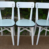Six vintage chairs