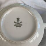 Large cups with saucers