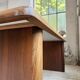 Table, bureau en teck 1970