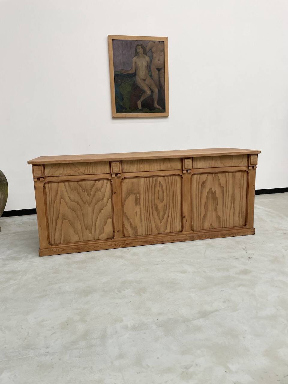 2m central island pine counter