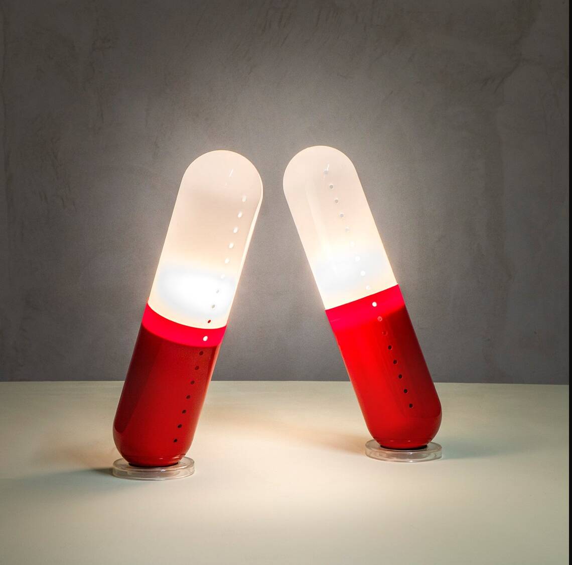 1 Pillola Lamp by Cesare Casati 1968, Out of production, Studio D.A.