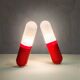 1 Pillola Lamp by Cesare Casati 1968, Out of production, Studio D.A.